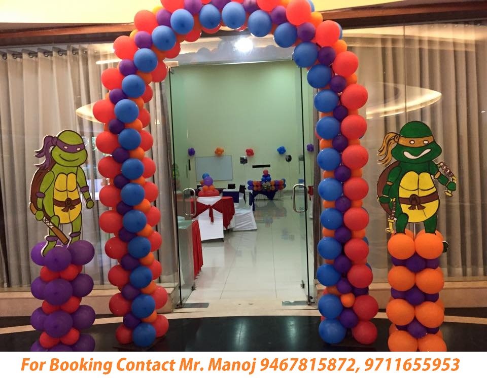 Kids 1st Birthday party balloon decorators in Gurgaon Gurugram