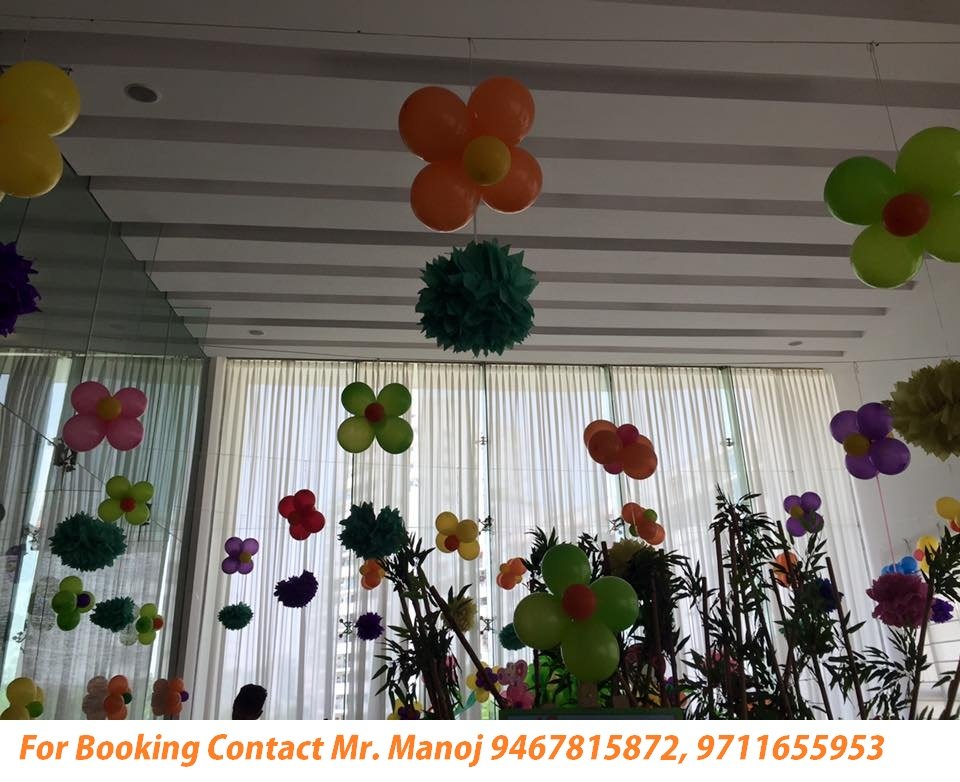 Kids 1st Birthday party balloon decorators in Gurgaon Gurugram