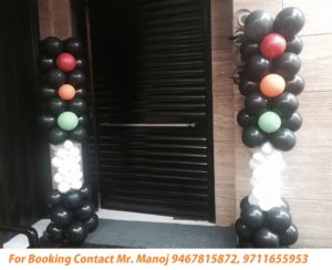 balloon decorator in gurgaon
