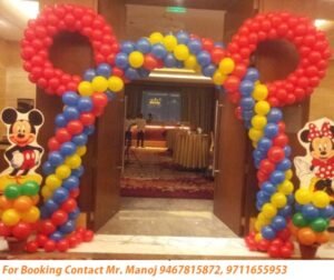 balloon decorator in gurgaon