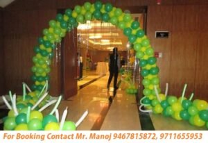 balloon decorator in gurgaon