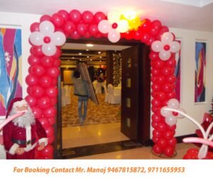 balloon decorator in gurgaon