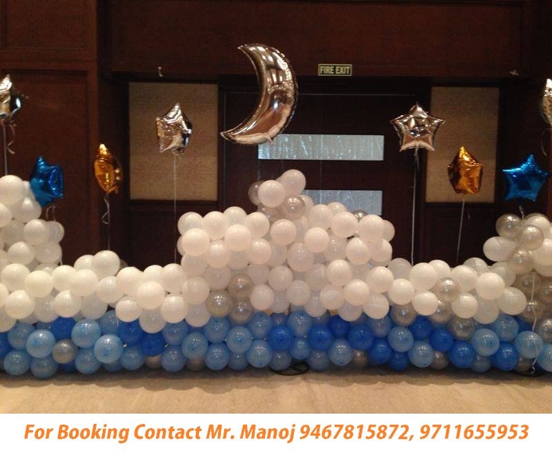 Kids 1st Birthday party balloon decorators in Gurgaon Gurugram