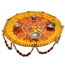 Decorative Ganesh Puja Thali