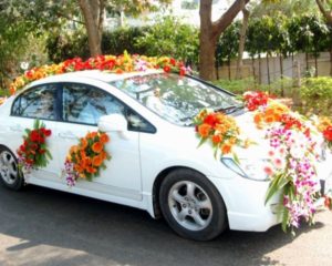 wedding car decoration in Gurgaon