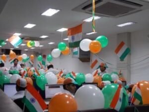 15 august balloon decoration in gurgaon