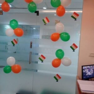 15 august balloon decoration in gurgaon