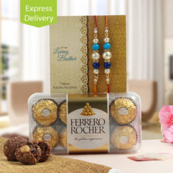 rakhi and Ferrero Rocher chocolate delivery in Gurgaon